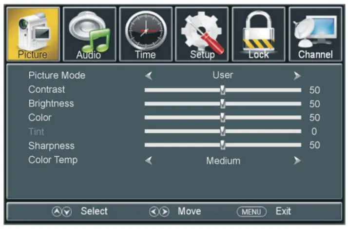 naxa NT-4002 40 Inch Class Widescreen Full HD Television - Fig 29