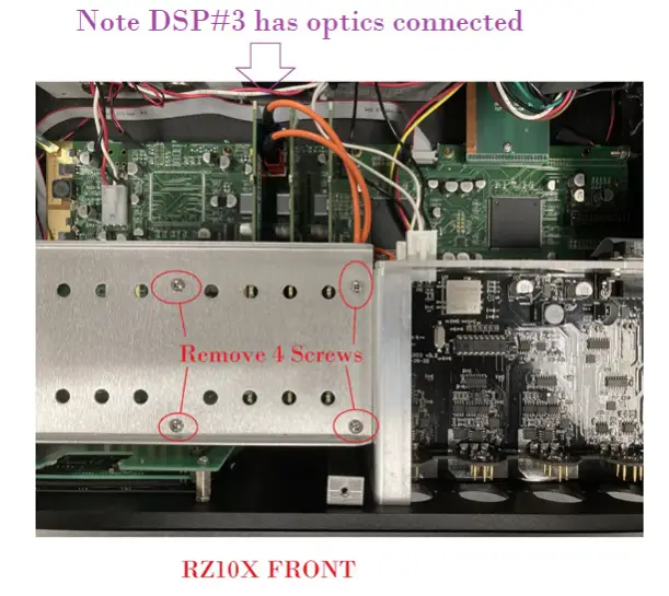 TDT RZ10X Adding a RZDSP-M Card for iCon or Similar -