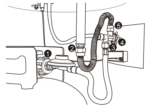 HAMPTON BAY FP21525 Round Concrete Finish Fire Table - fig 10