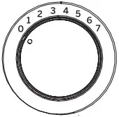 GE APPLIANCES G8MSAAS1RRS Stand Mixer Sapphire Blue - Controls