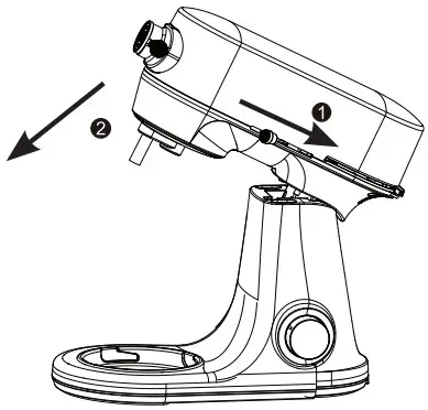 GE APPLIANCES G8MSAAS1RRS Stand Mixer Sapphire Blue - Figure 13