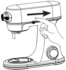 GE APPLIANCES G8MSAAS1RRS Stand Mixer Sapphire Blue - Figure 2