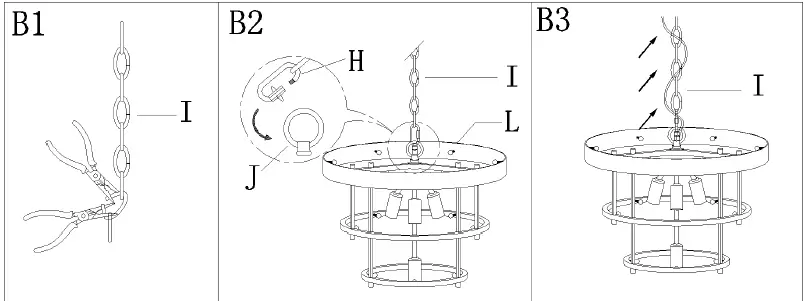 ZEVNI-A04358-Debby-15-Inch-Wide-Gold-Chandelier-FIG-5