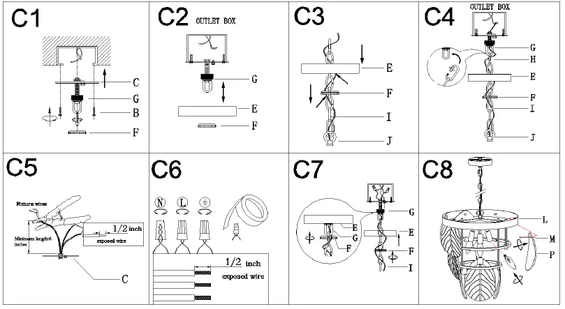 ZEVNI-A04358-Debby-15-Inch-Wide-Gold-Chandelier-FIG-6