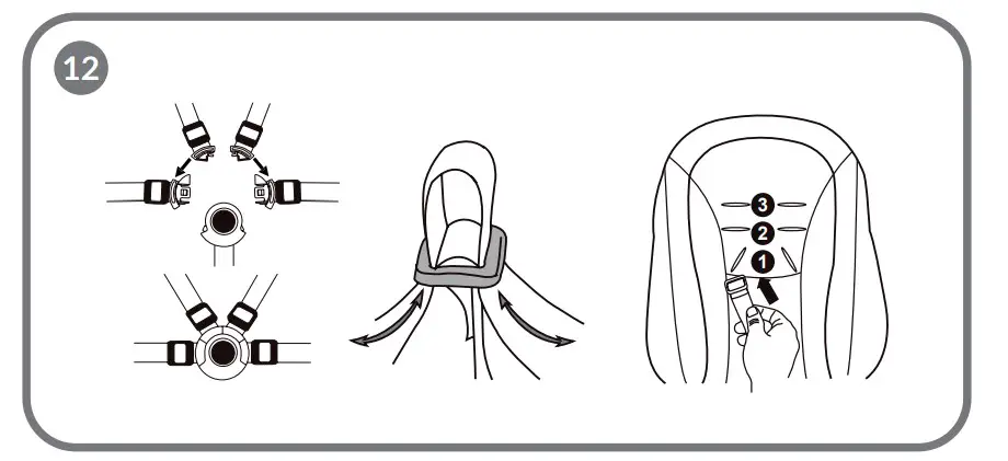 How to adjust safety belts