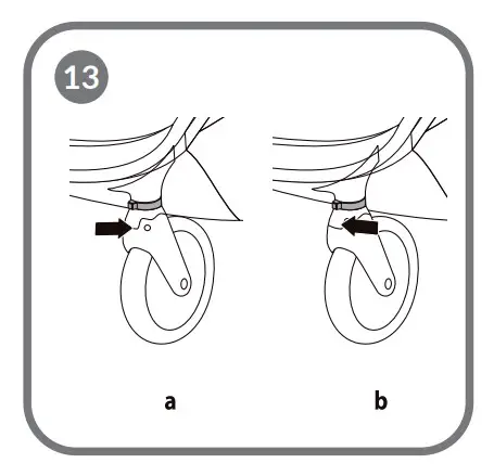 Rotating wheel locking key