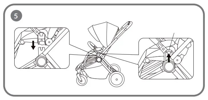 How to install and detach the seat