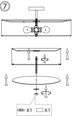 Dainolite-571-224P-Everly-4-Light-Black-Transitional-Drum-Pendant-Light-FIG-10