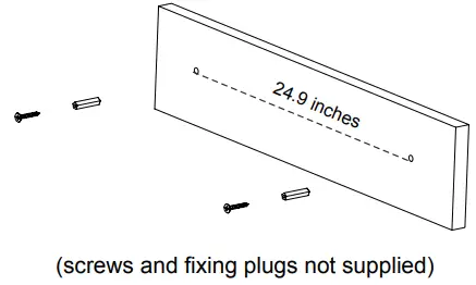 Naxa NHS-2050 37 Bluetooth Soundbar &amp- Brick Wall
