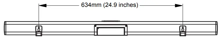 Naxa NHS-2050 37 Bluetooth Soundbar &amp- Installation Distance