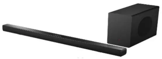 Naxa NHS-2050 37 Bluetooth Soundbar &amp