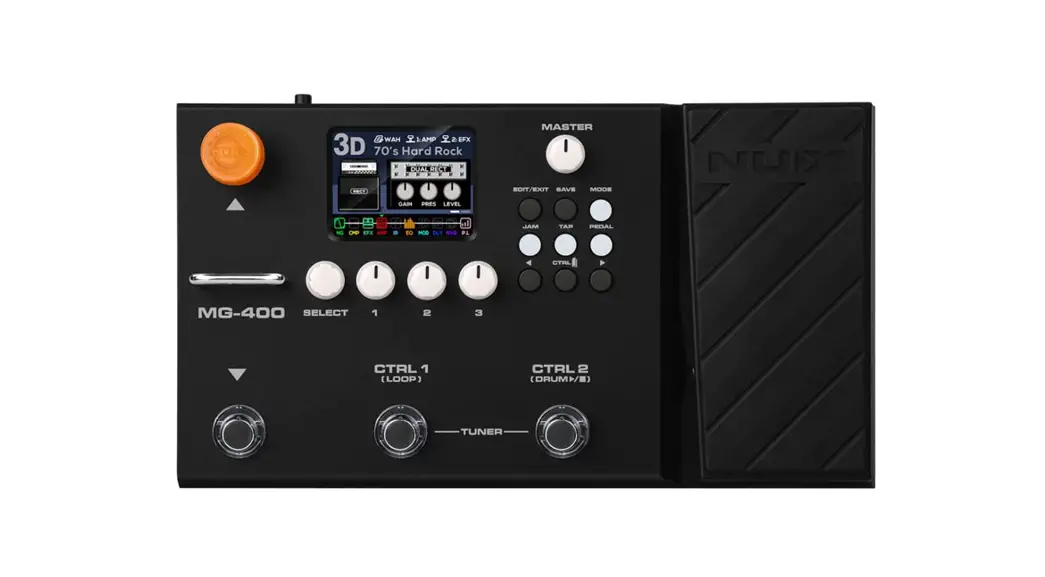 Nux Mg-400 Multi Effects Pedal Owner's Manual