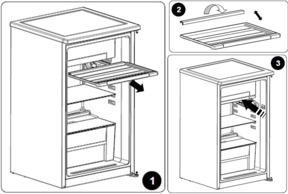 HEINNER HF V89F HF V89SF Single Door Refrigerator - FIG 3