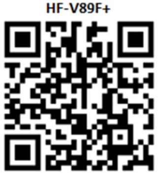 HEINNER HF V89F HF V89SF Single Door Refrigerator - qr code