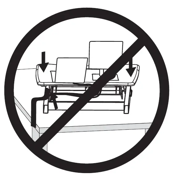 VIVO-DESK-E151EB Compact-electric-Single-Motor-Desk-Frame -03