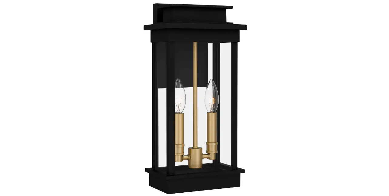 Quoizel Noe8407mbk Noelle 2 Light 16 Inch Matte Black Outdoor Wall Lantern Installation Guide