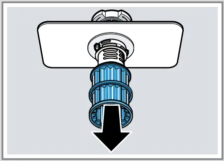 BOSCH SMV25FX01R Dishwasher - Pull down