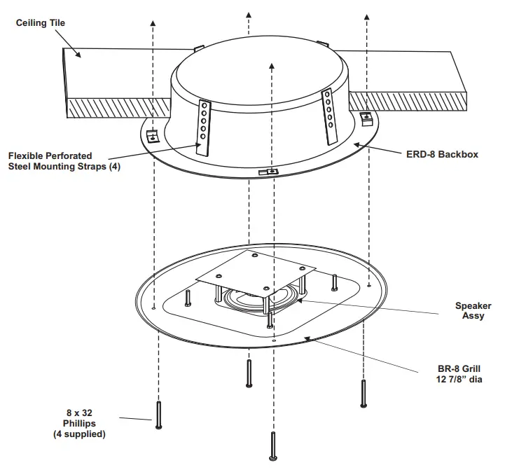 LOUROE ELECTRONICS VeriFact 550 Ceiling Mount Speakerphone -SPEAKERPHONE 1