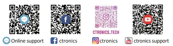 ctronics CTIPC Series Indoor or Outdoor Security Cameras - qr code