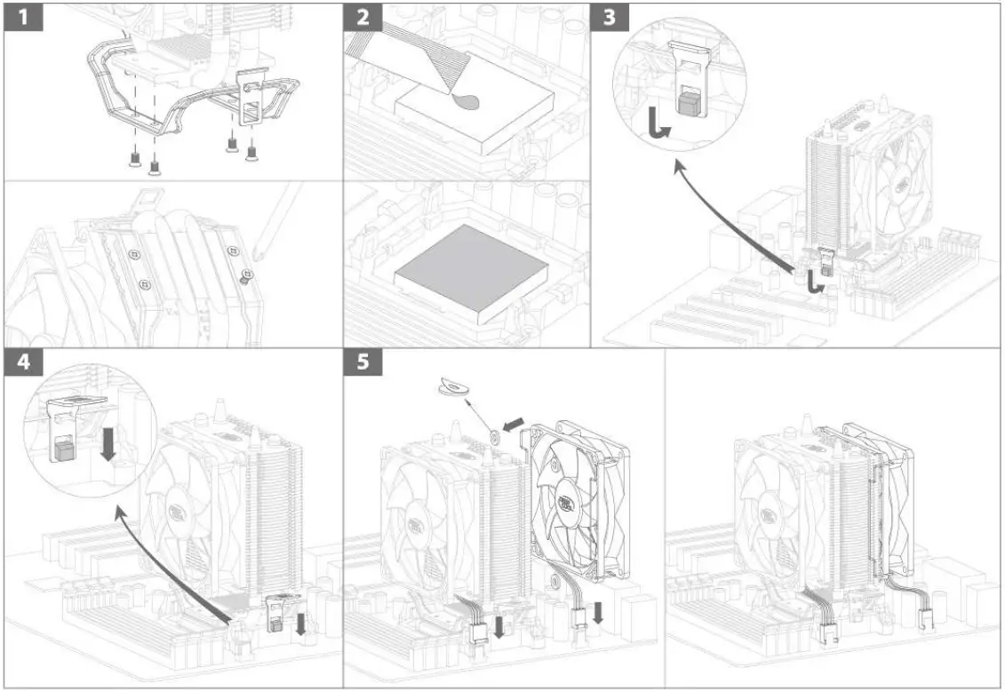 DEEPCOOL ICE BLADE 200M Cost Effective Thermal solution for 130W CPUs - Figure 4