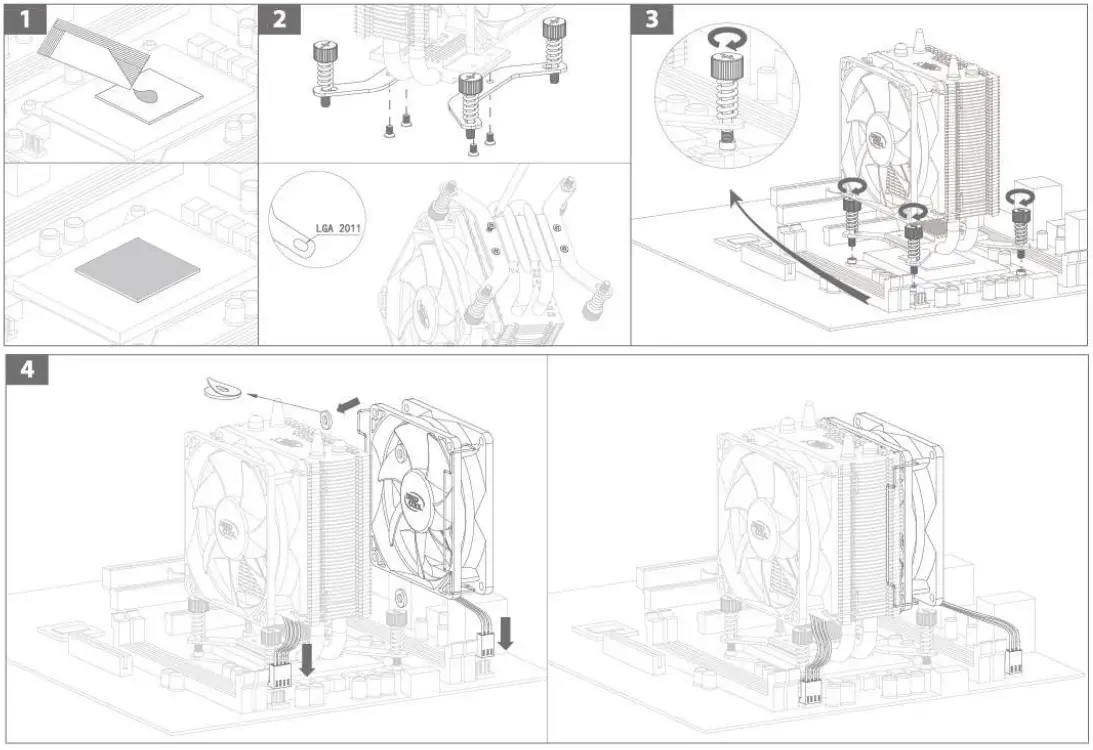 DEEPCOOL ICE BLADE 200M Cost Effective Thermal solution for 130W CPUs - Figure 5