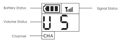 Uhuru WM-720 Compact Wireless Microphone-Display2