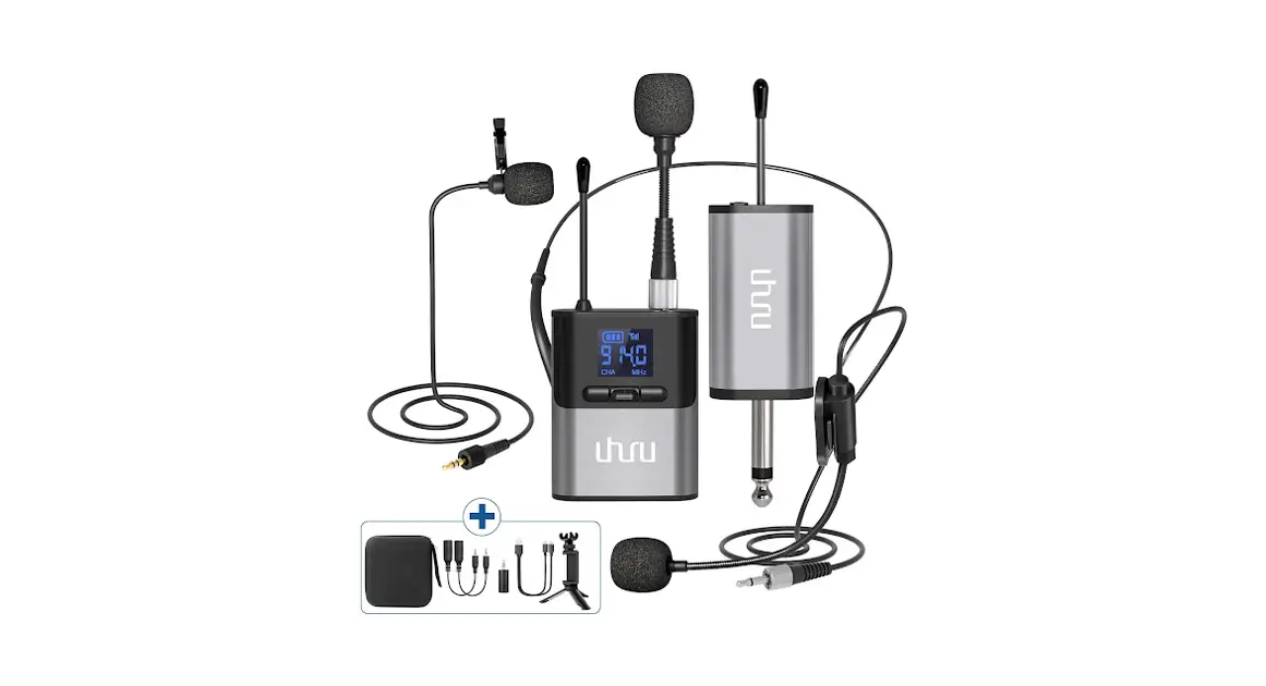 Uhuru Wm-720 Compact Wireless Microphone System User Manual