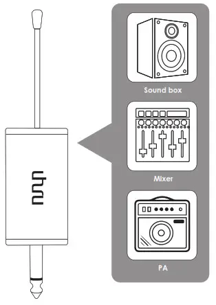 Uhuru WM-720 Compact Wireless Microphone-device