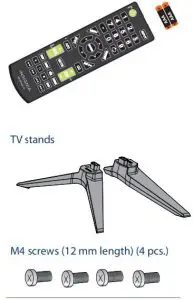 FIG 1 INCLUDED ACCESSORIES