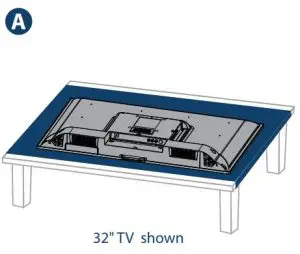 FIG 2 How do I attach the stand to my TV.