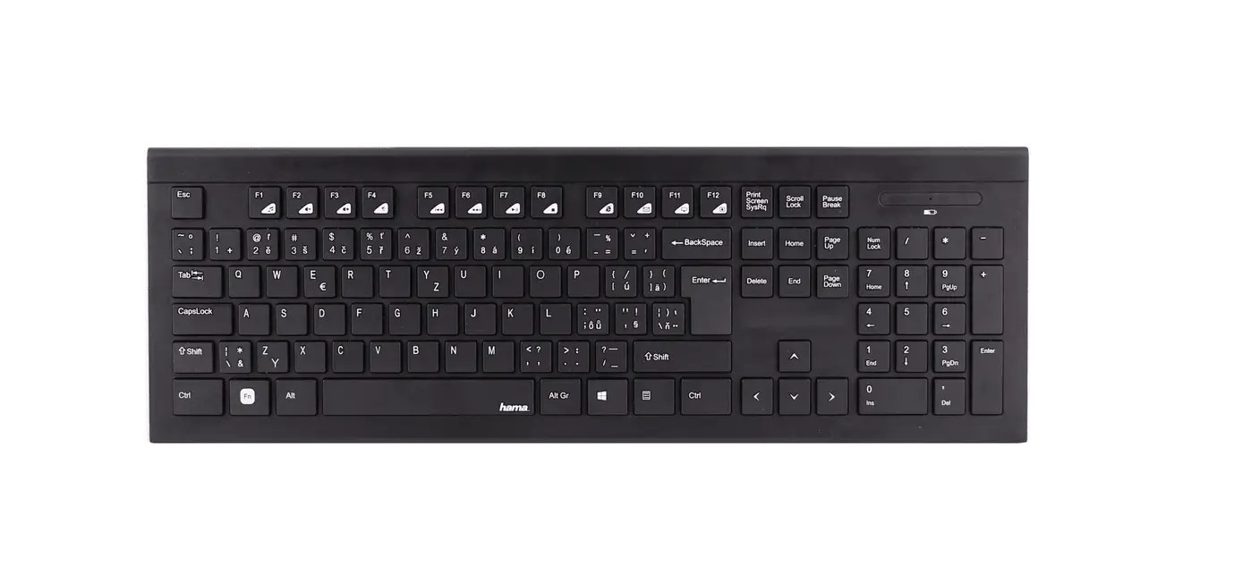 Hama 134959 Wireless Keyboard Cortino Instructions