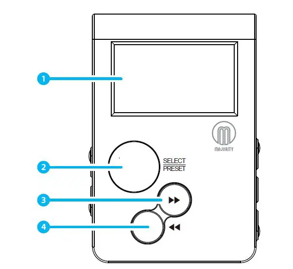 MAJORITY PETERSFIELD GO Digital Pocket Radio fig1