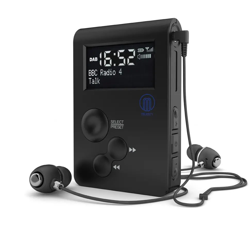 MAJORITY PETERSFIELD GO Digital Pocket Radio