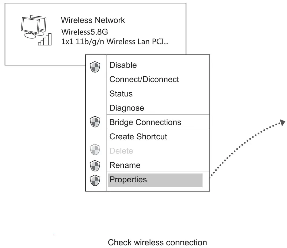 MokerLink WB900 Wireless Outdoor Bridge - PC connect