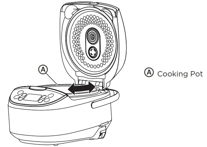 TOSHIBA TRCS01 Electric Rice Cooker- heating plate