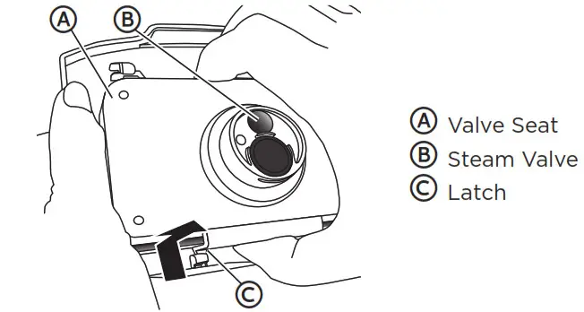 TOSHIBA TRCS01 Electric Rice Cooker- steam valve