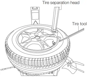 Dismounting the sensor