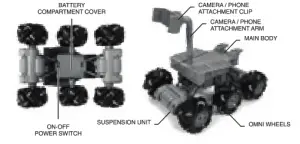 THUNASATRUCK RC Mars Opportunity Rover