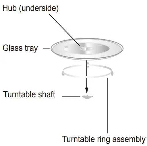 Guangdong Midea Kitchen Appliances Manufacturing EC0P042GP-S Microwave Oven - Turntable
