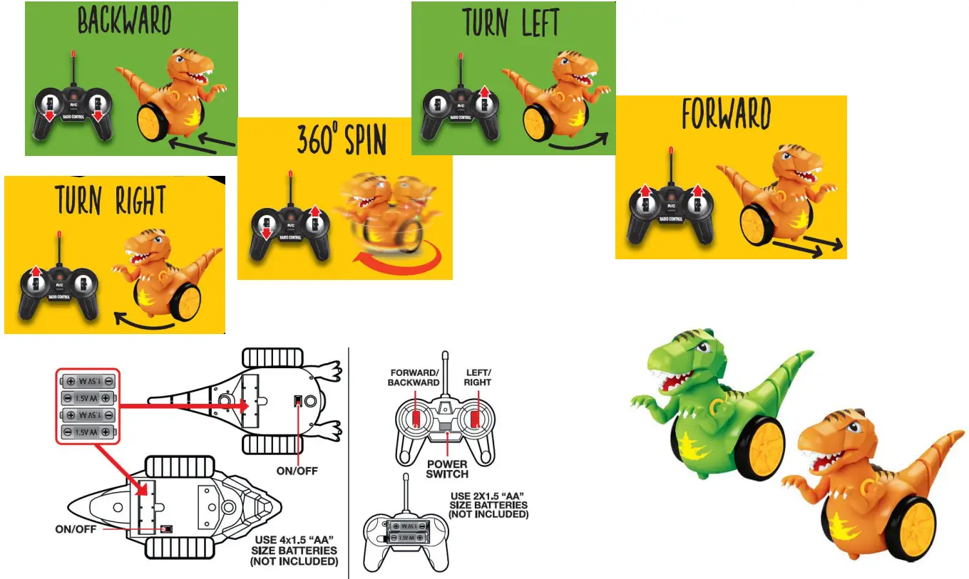 Yu Da Toys Factory YD1288 1 Remote Control Car Series - play