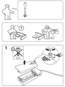 IKEA 305.048.48 AKTERPORT LED String Light with 40 Lights - 01