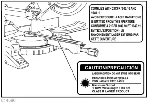 makita LS0815F Slide Compound Miter Saw - figure 2
