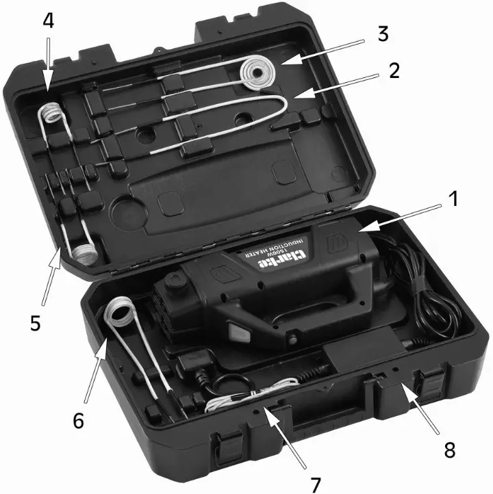 Clarke IT1500 1500W Induction Heater - unpacking