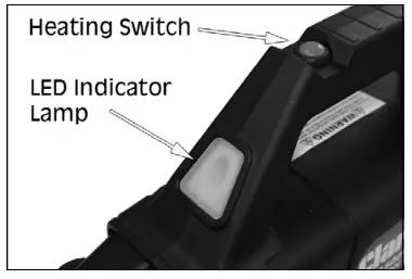 Clarke IT1500 1500W Induction Heater - workpiec