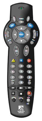 Scientific Atlanta At2300 All Touch Remote Control Setup Code / User Manual