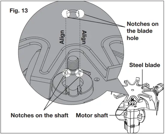 Replace the Tilling Blade