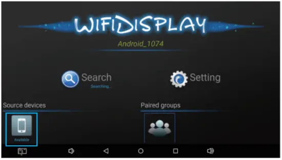 MOBILE PHONE WIRELESS PROJECTION