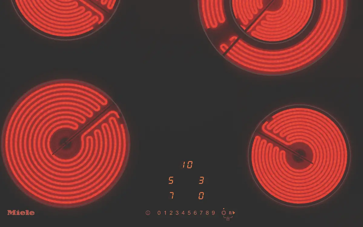 Miele KM 6520 FR Electric Cooktop with Onset Controls fig1