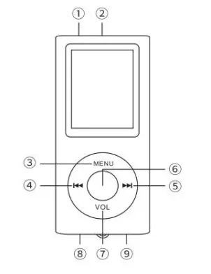 MYMAHDI M230BT Digital MP3 Player fig 1