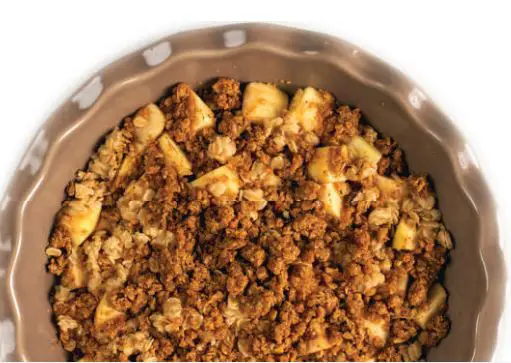 Panasonic NN-GN68KS Microwave Oven User Guide - APPLE CRUMBLE